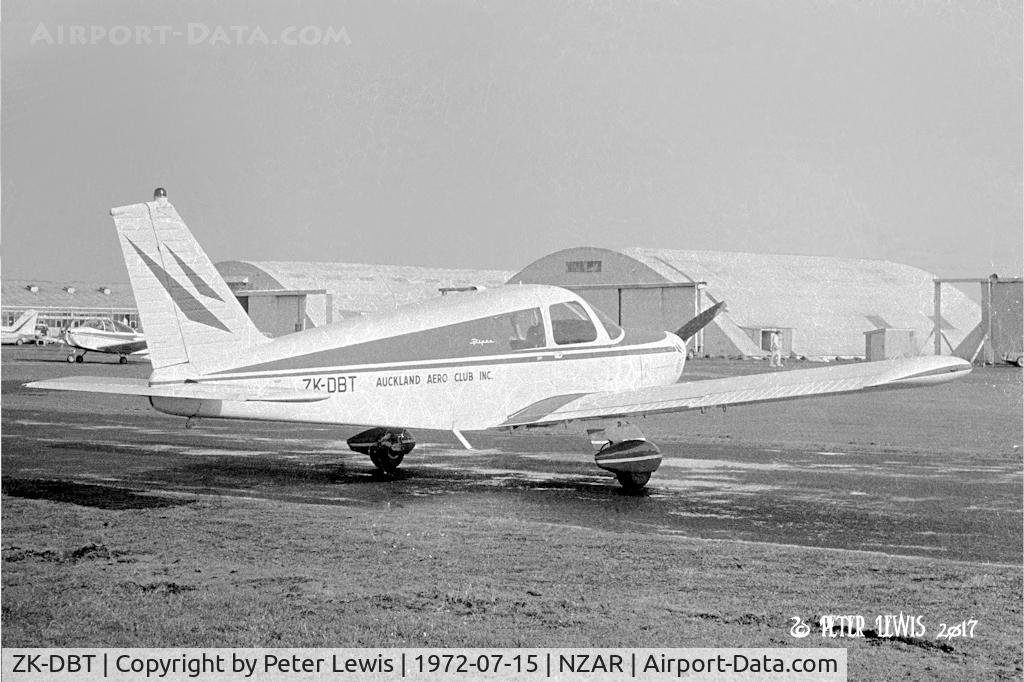 ZK-DBT, Piper PA-28-140 Cherokee C/N 28-24550, Auckland AC, Ardmore