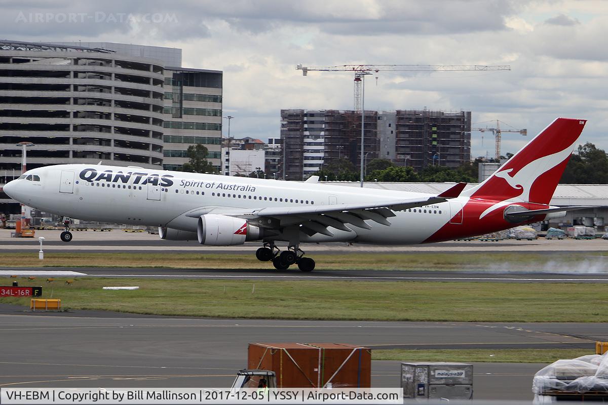 VH-EBM, 2009 Airbus A330-202 C/N 1061, ONTO 16R
