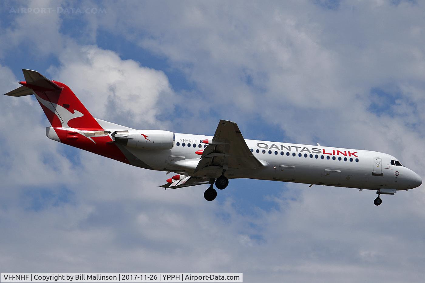 VH-NHF, 1993 Fokker 100 (F-28-0100) C/N 11458, FINALS