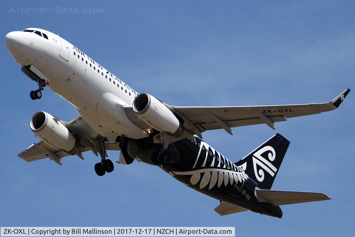 ZK-OXL, 2016 Airbus A320-232 C/N 7086, AWAY TO AKL