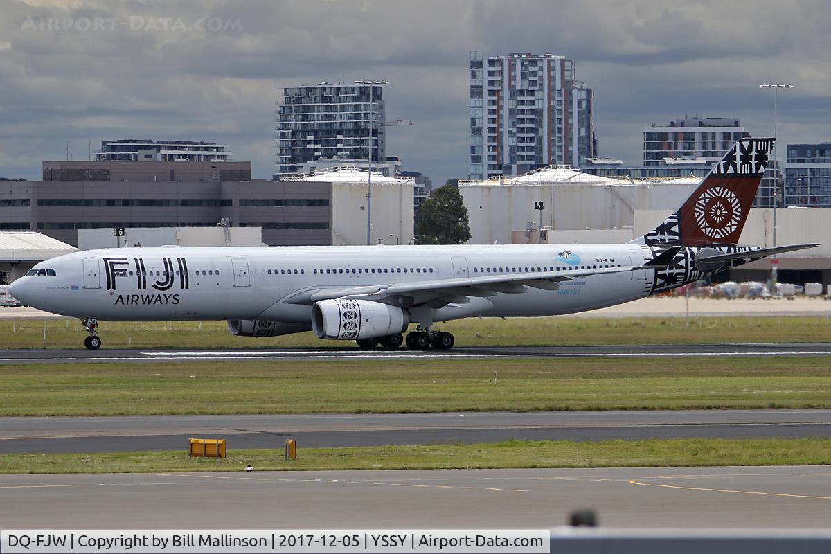 DQ-FJW, 2015 Airbus A330-343 C/N 1692, ROLLING