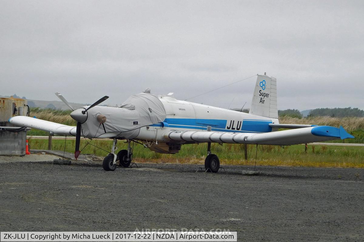 ZK-JLU, NZ Aerospace FU24-950 C/N 234, At Dargaville