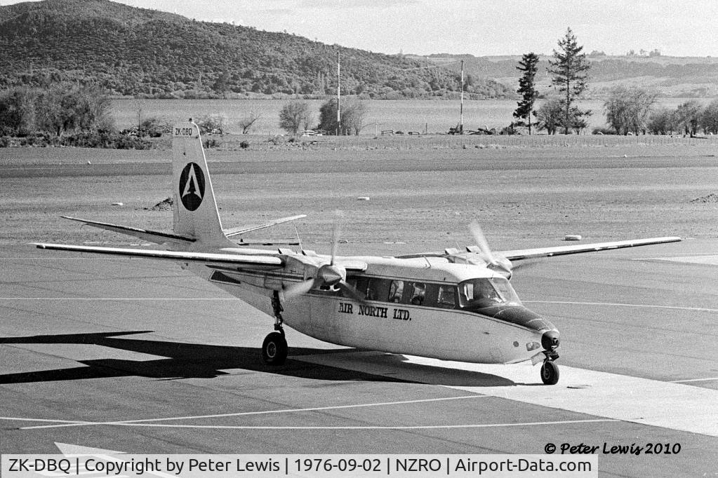 ZK-DBQ, 1963 Aero Commander 680FL Commander C/N 1330-15, Air North Ltd., Rotorua