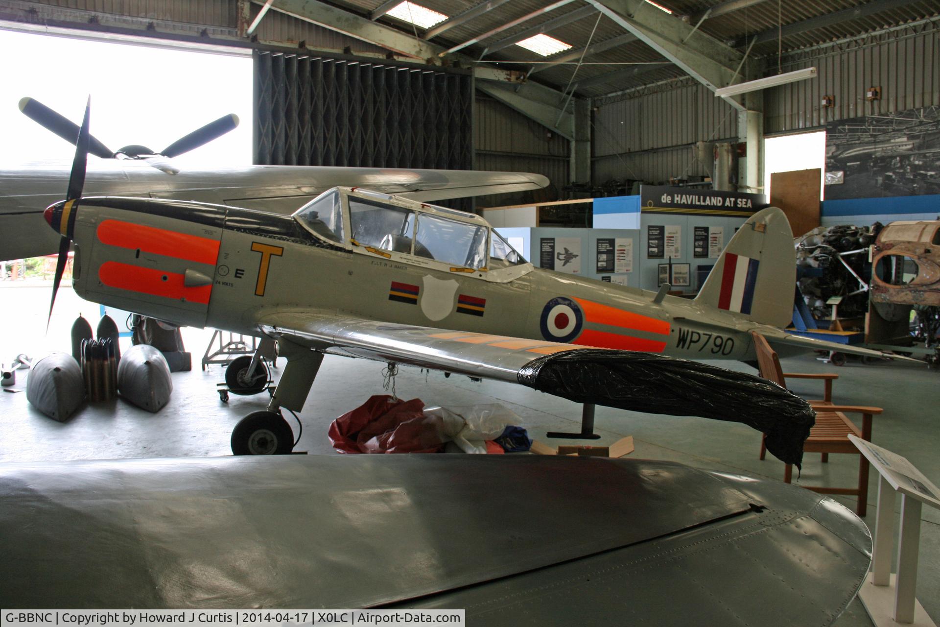 G-BBNC, 1951 De Havilland DHC-1 Chipmunk T.10 C/N C1/0682, At the de Havilland Aircraft Museum