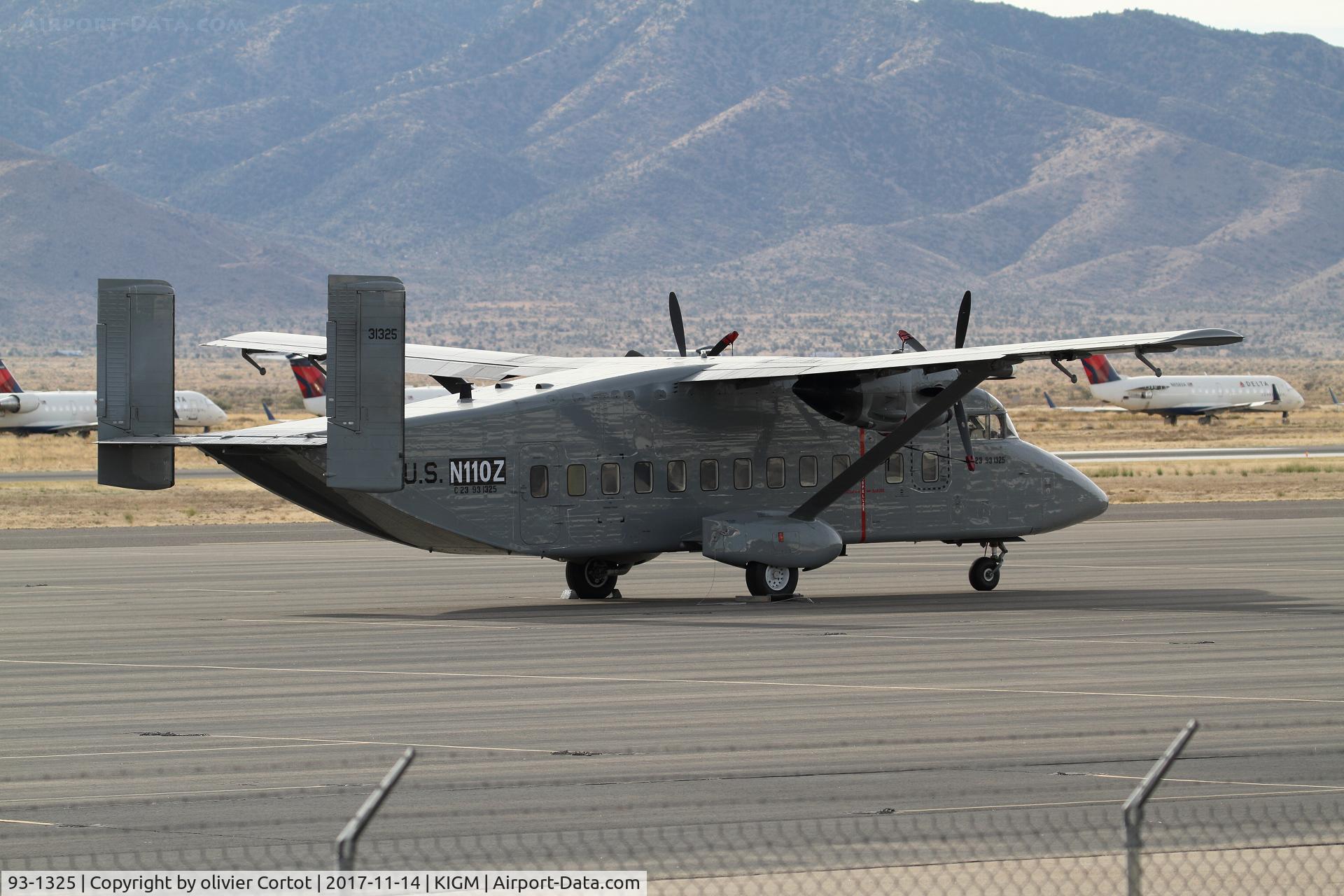 93-1325, 1997 Short SD3-60 (C-23C) C/N SH3409, Now under civilian registration, will serve as firemen paratroopers carrier.
