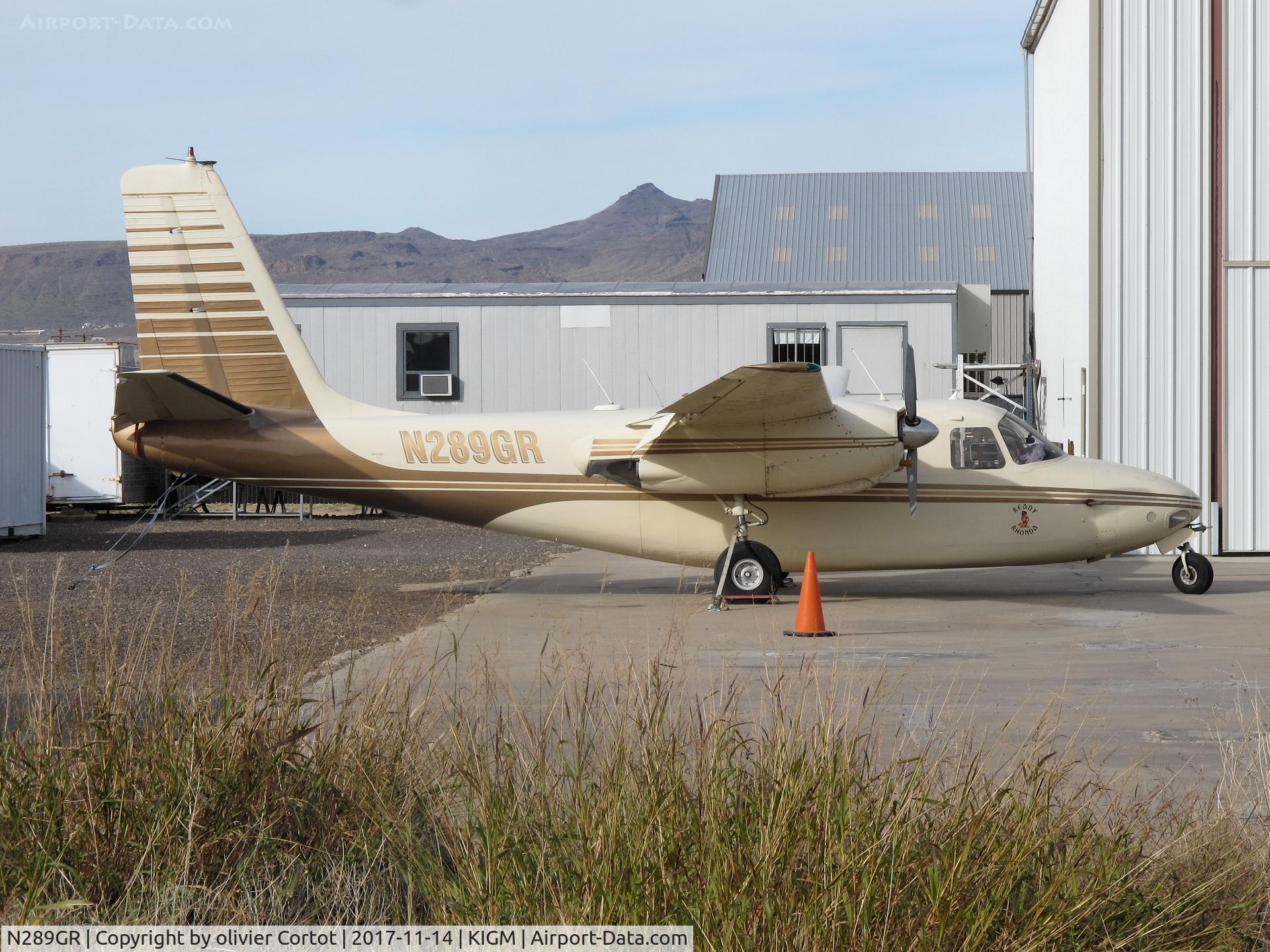 N289GR, 1959 Aero Commander 500 C/N 795, nice aero commander in Kingman