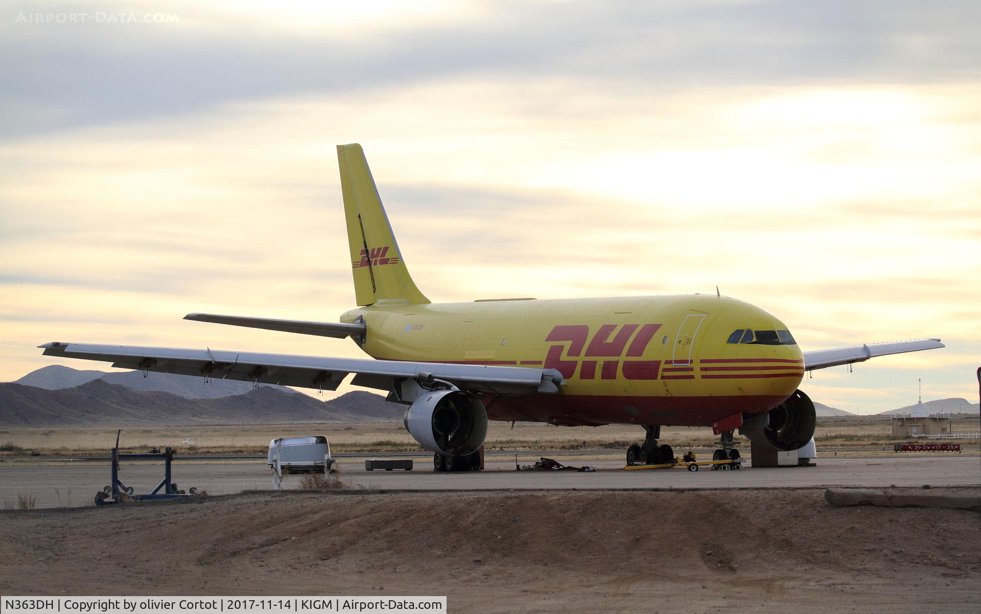 N363DH, 1979 Airbus A300B4-203 C/N 85, Kingman in the morning