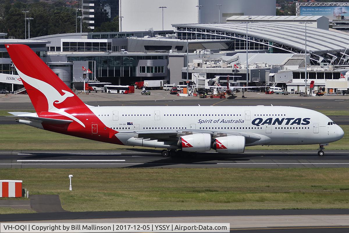 VH-OQI, 2010 Airbus A380-842 C/N 055, ROLLING