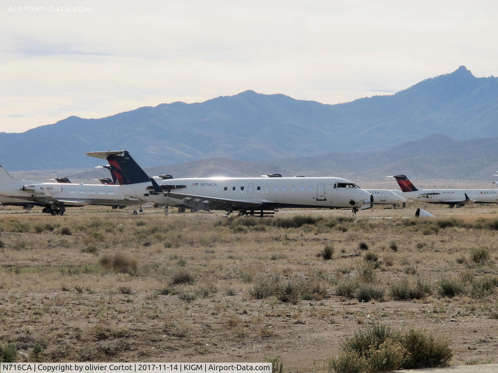 N716CA, 1998 Bombardier CRJ-100ER (CL-600-2B19) C/N 7250, scrapped