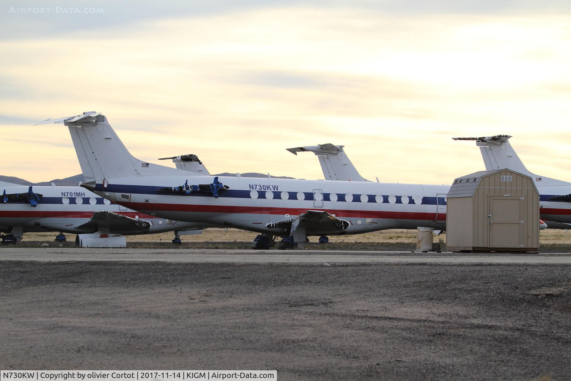 N730KW, 2000 Embraer ERJ-135LR (EMB-135LR) C/N 145346, scrapped