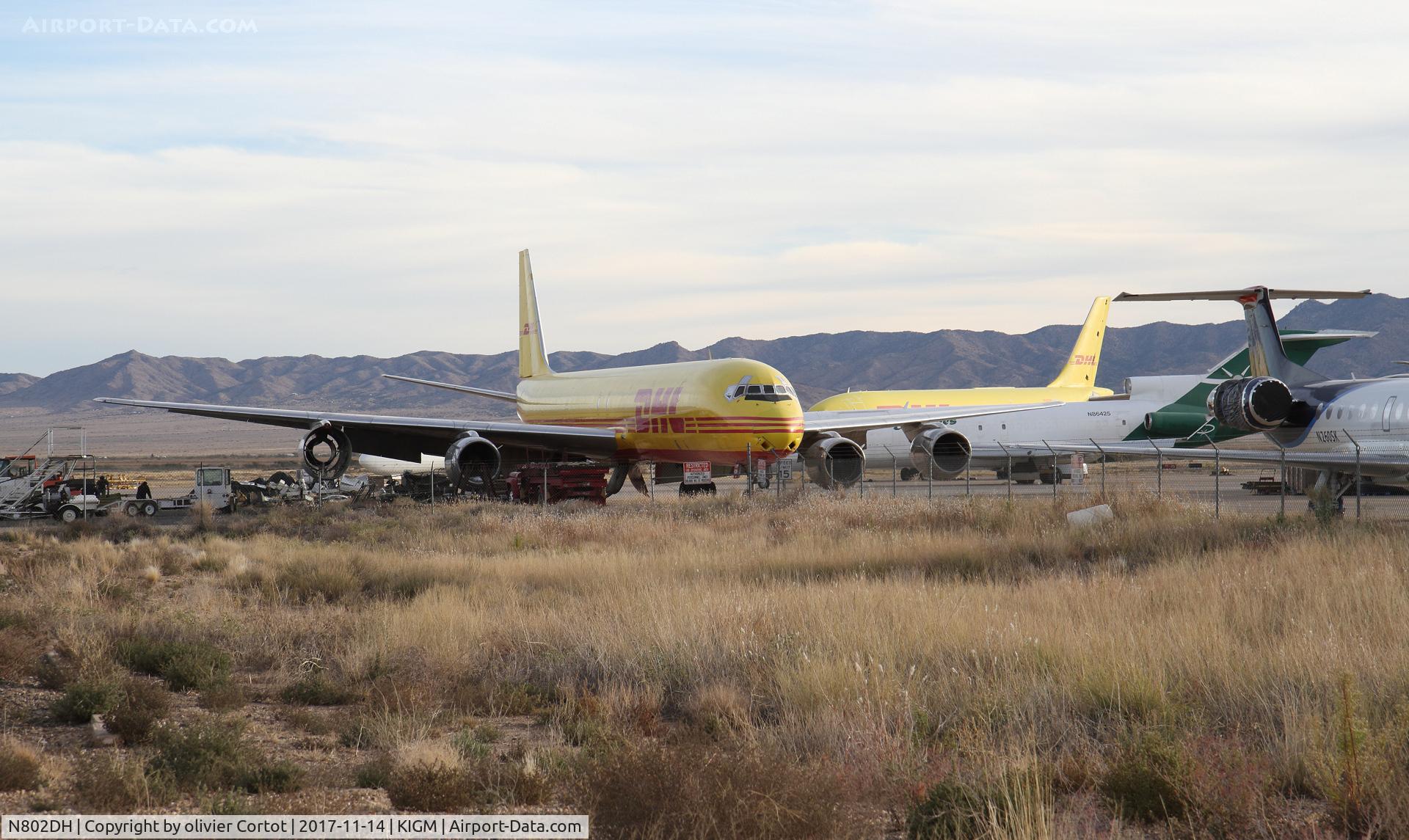 N802DH, 1969 McDonnell Douglas DC-8-73(F) C/N 46076, front view