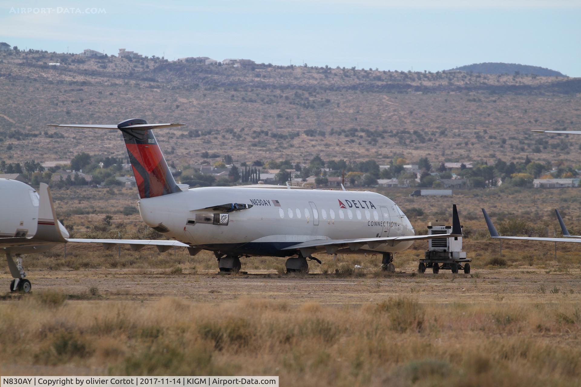 N830AY, 2005 Bombardier CRJ-200ER (CL-600-2B19) C/N 8030, already scrapped