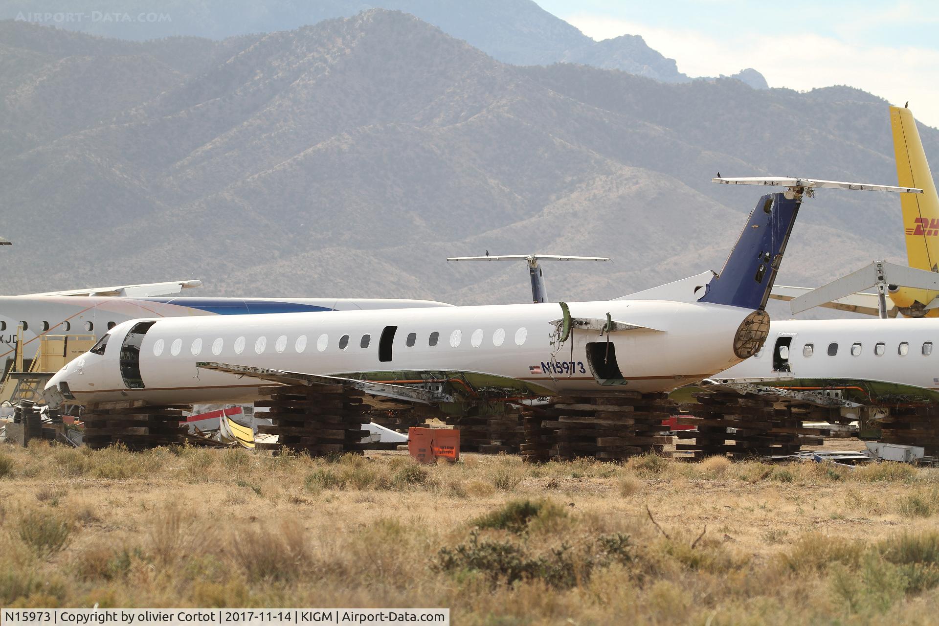 N15973, 1999 Embraer ERJ-145LR (EMB-145LR) C/N 145159, unlikely to fly again