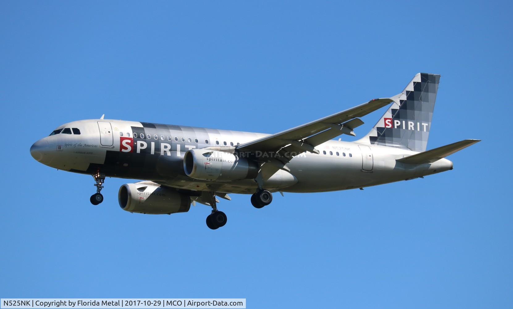 N525NK, 2006 Airbus A319-132 C/N 2942, Spirit