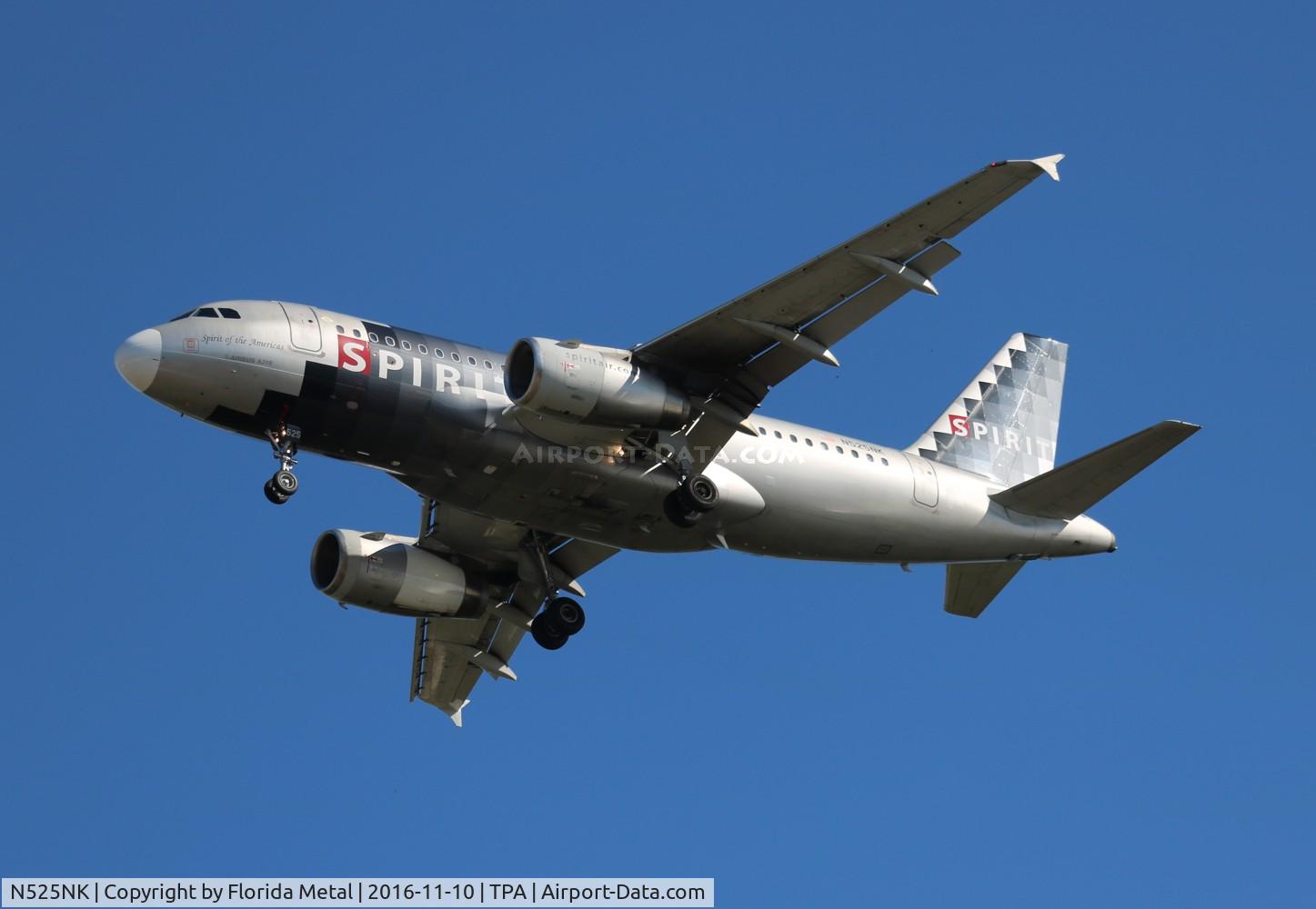 N525NK, 2006 Airbus A319-132 C/N 2942, Spirit