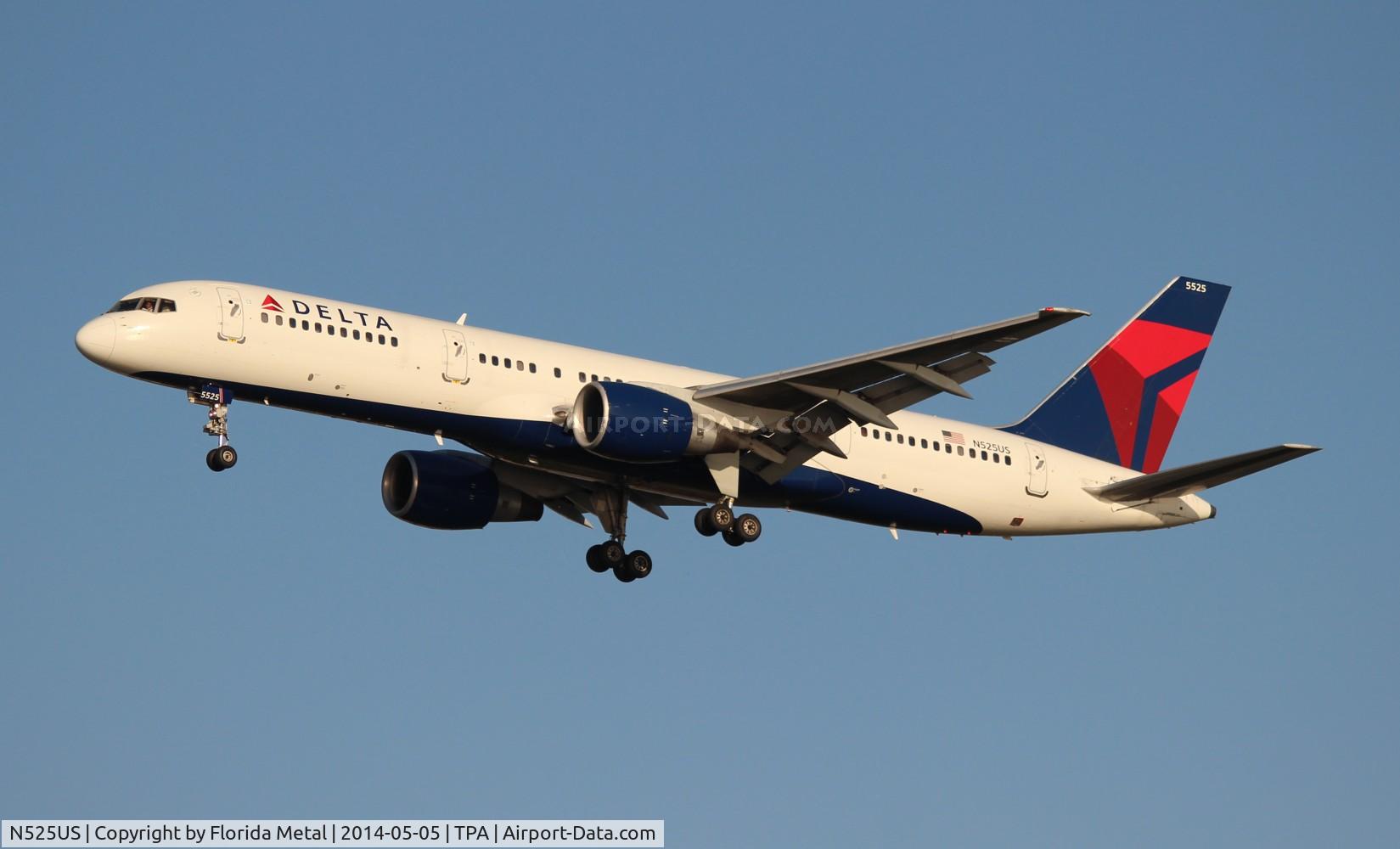 N525US, 1987 Boeing 757-251 C/N 23619, Delta