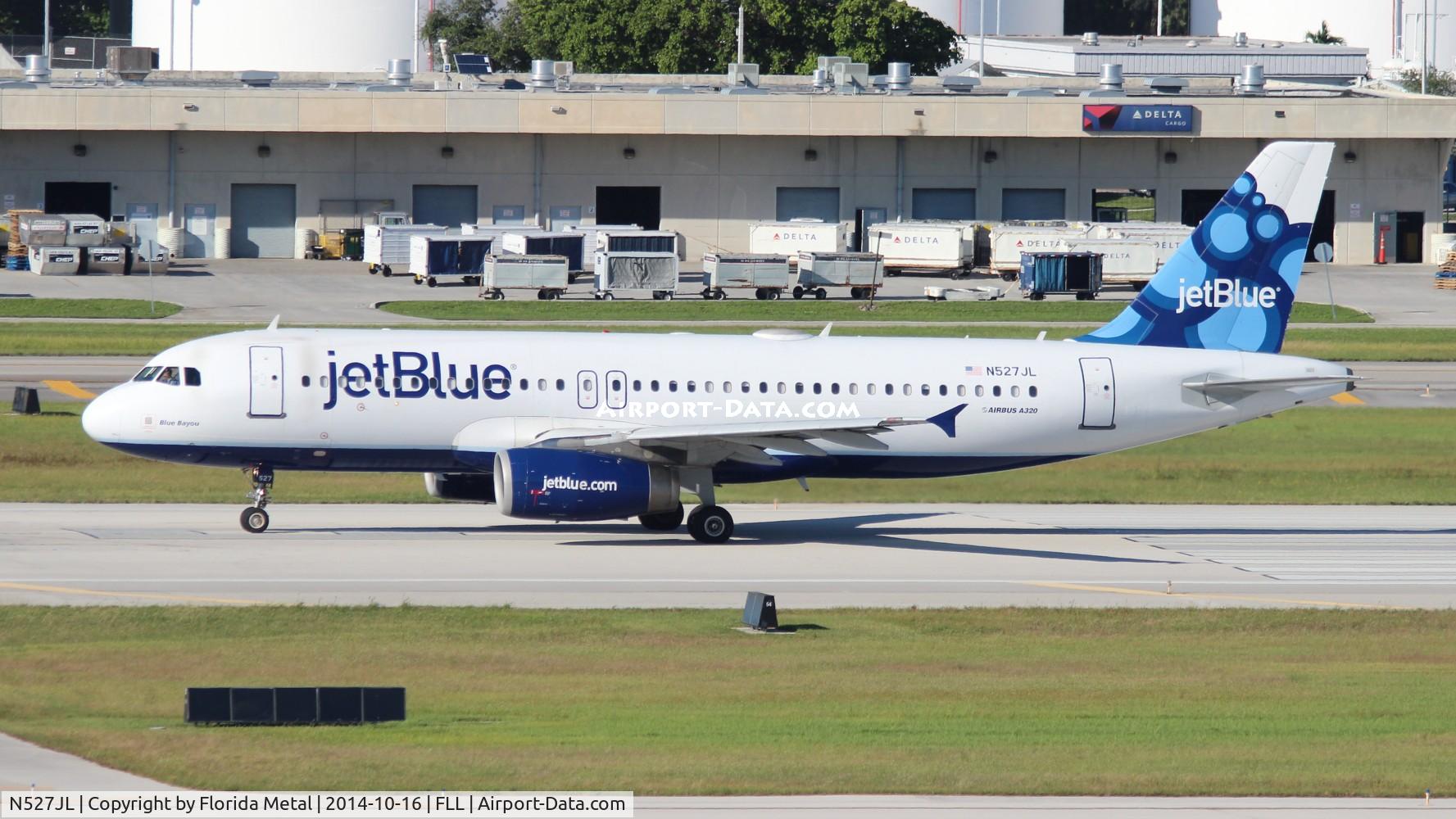 N527JL, 2001 Airbus A320-232 C/N 1557, Jet Blue