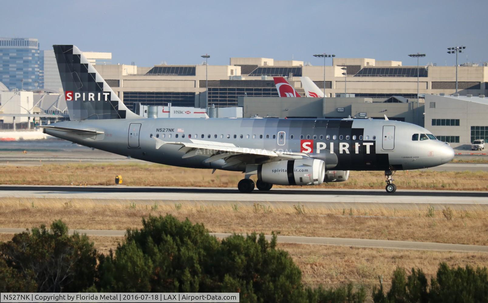 N527NK, 2007 Airbus A319-132 C/N 2978, Spirit