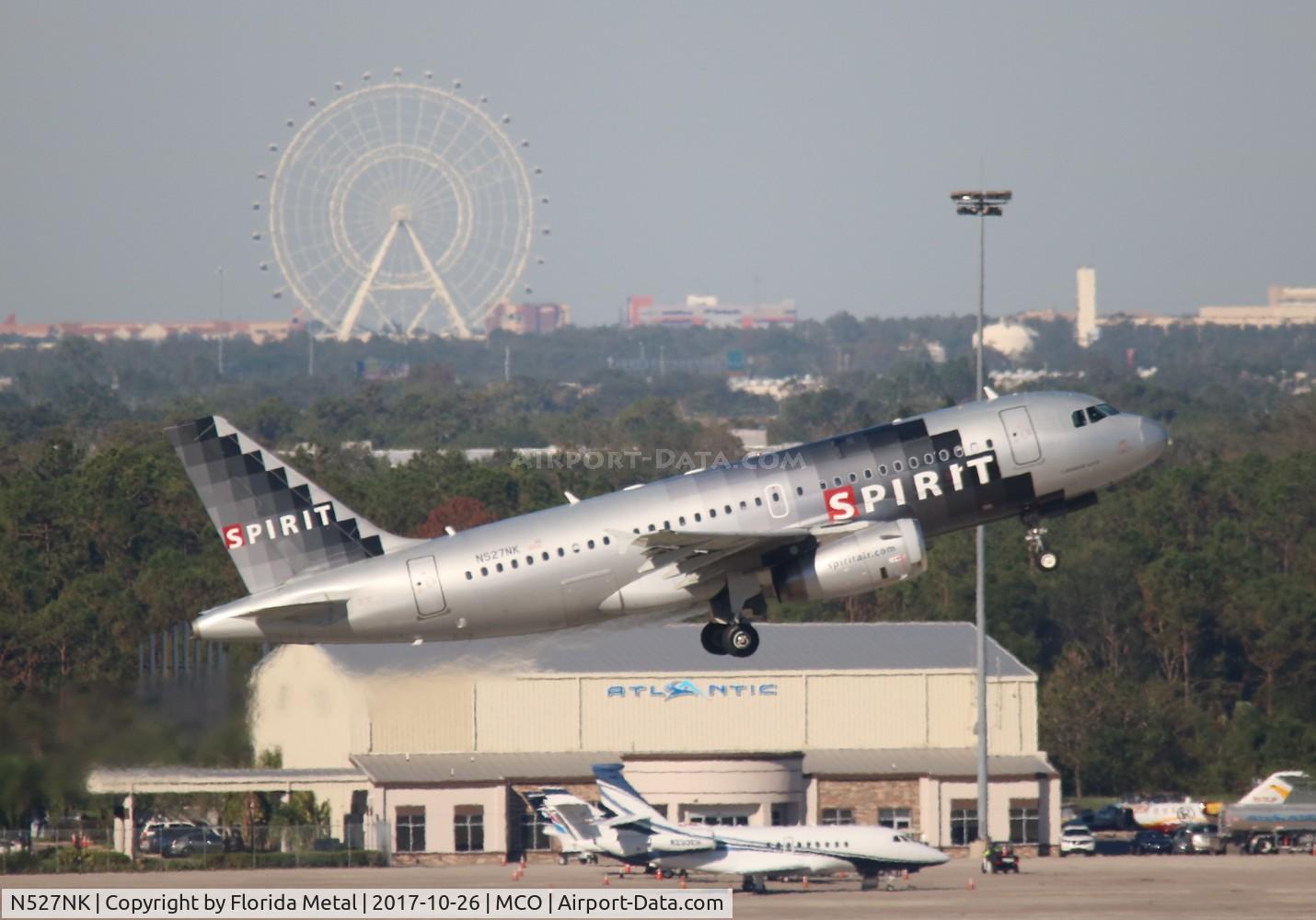 N527NK, 2007 Airbus A319-132 C/N 2978, Spirit