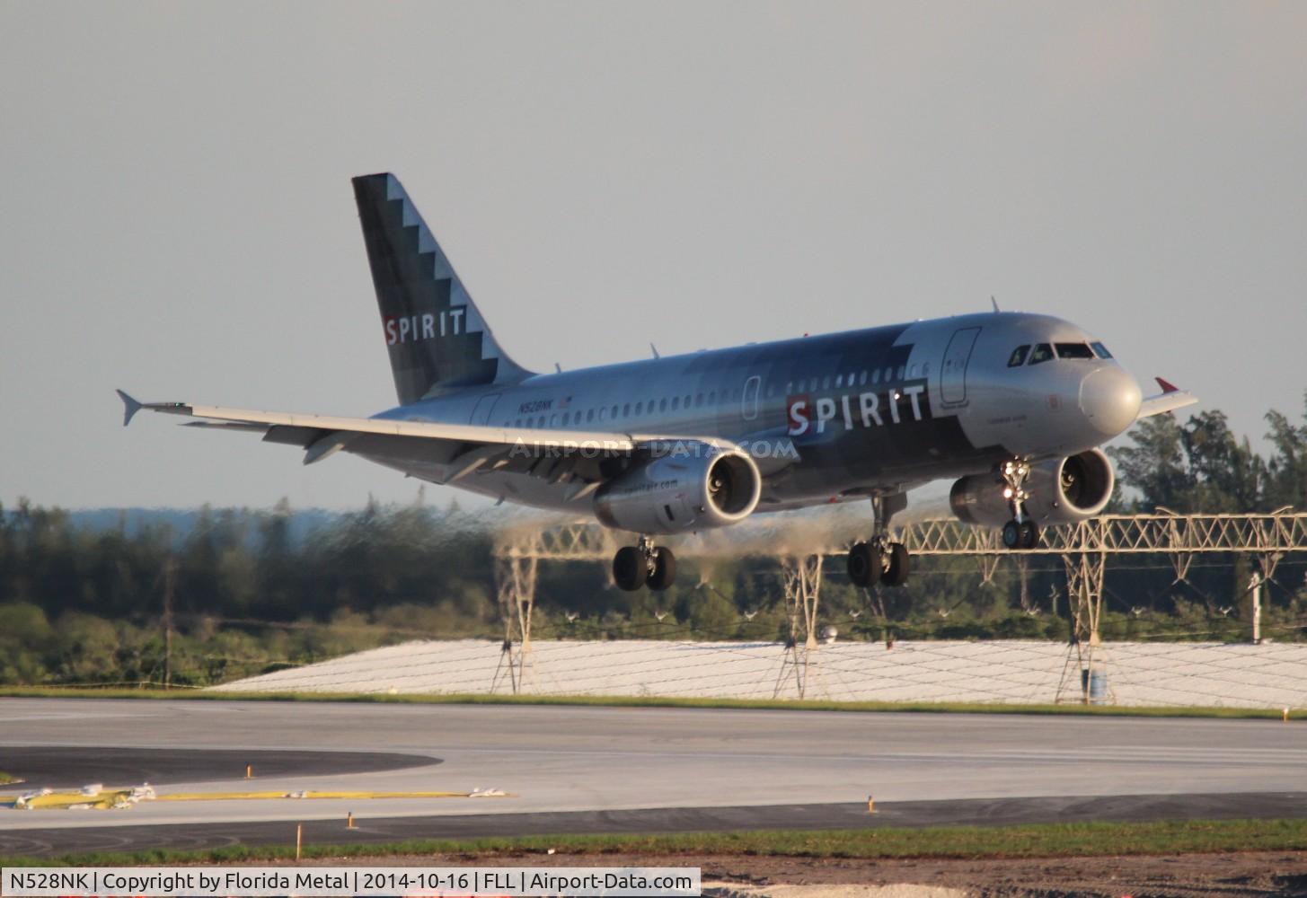 N528NK, 2007 Airbus A319-132 C/N 2983, Spirit