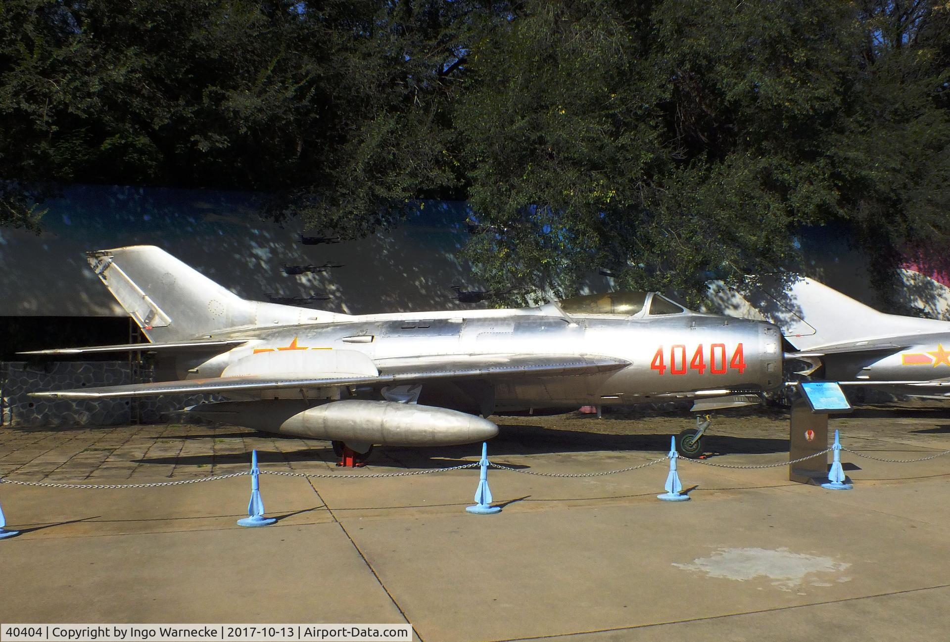 40404, Shenyang J-6II C/N 0035, Shenyang J-6 II prototype (chinese version of the MiG-19 FARMER) at the China Aviation Museum Datangshan