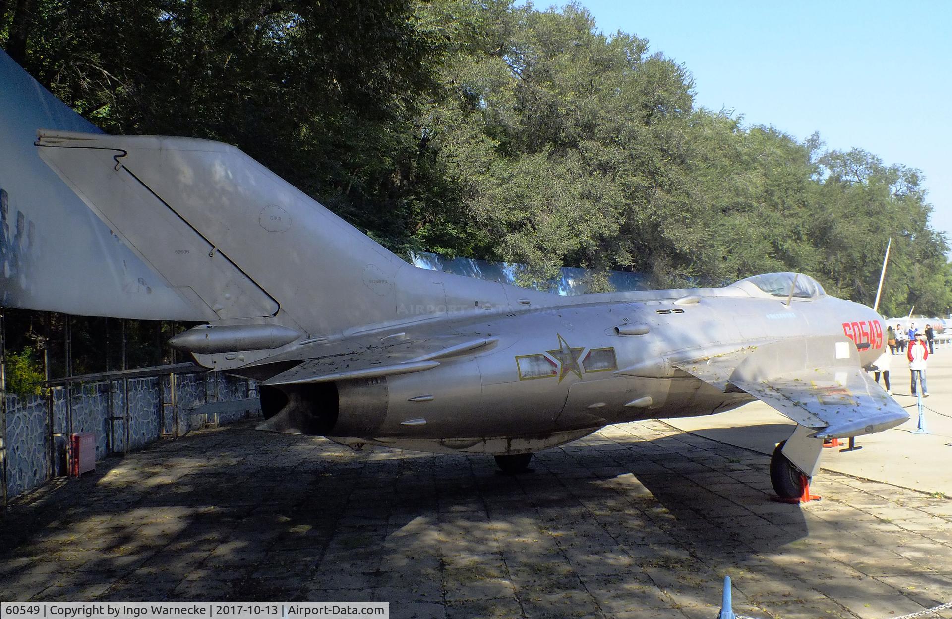 60549, Shenyang J-6 C/N 60606, Shenyang J-6 (chinese version of the MiG-19 FARMER) at the China Aviation Museum Datangshan