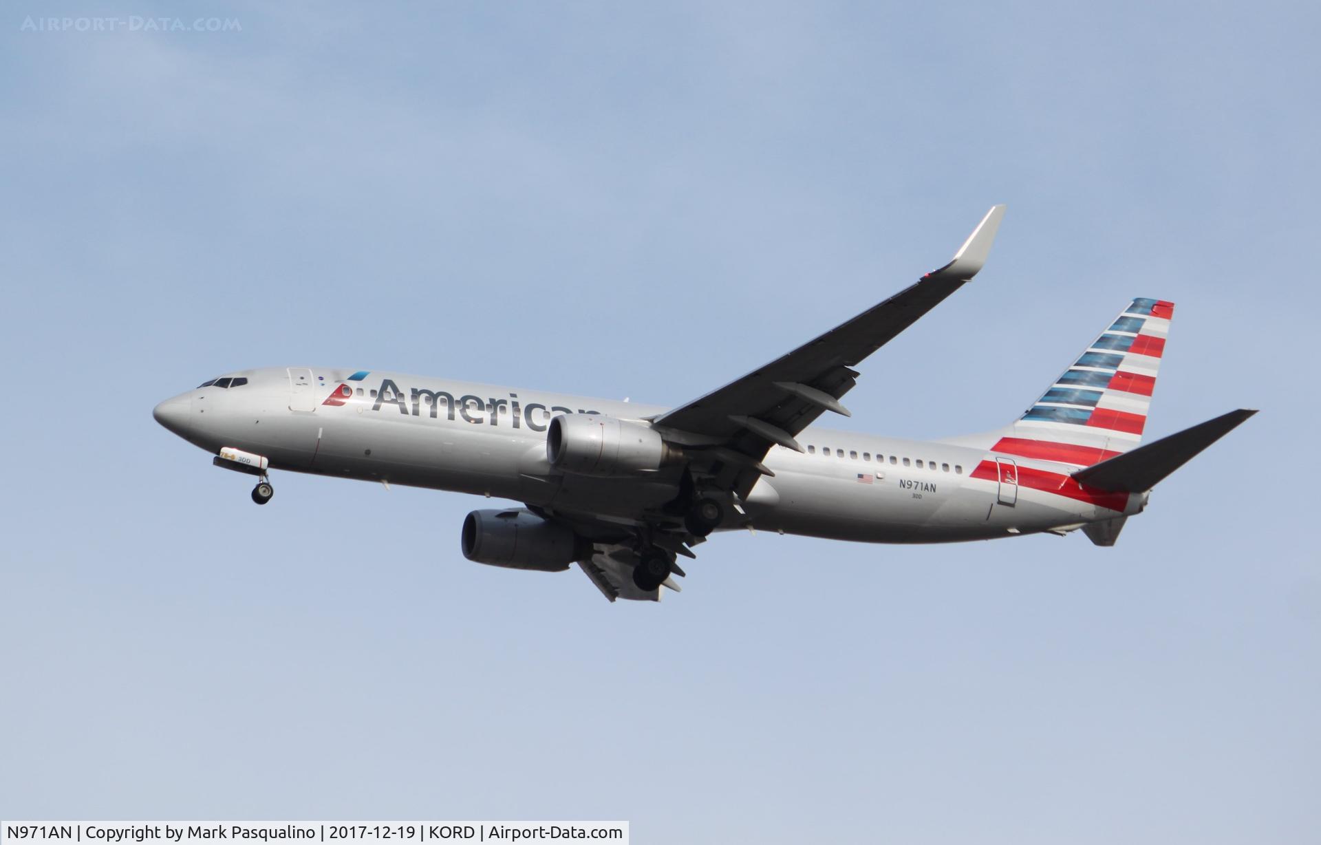 N971AN, 2001 Boeing 737-823 C/N 29547, Boeing 737-800
