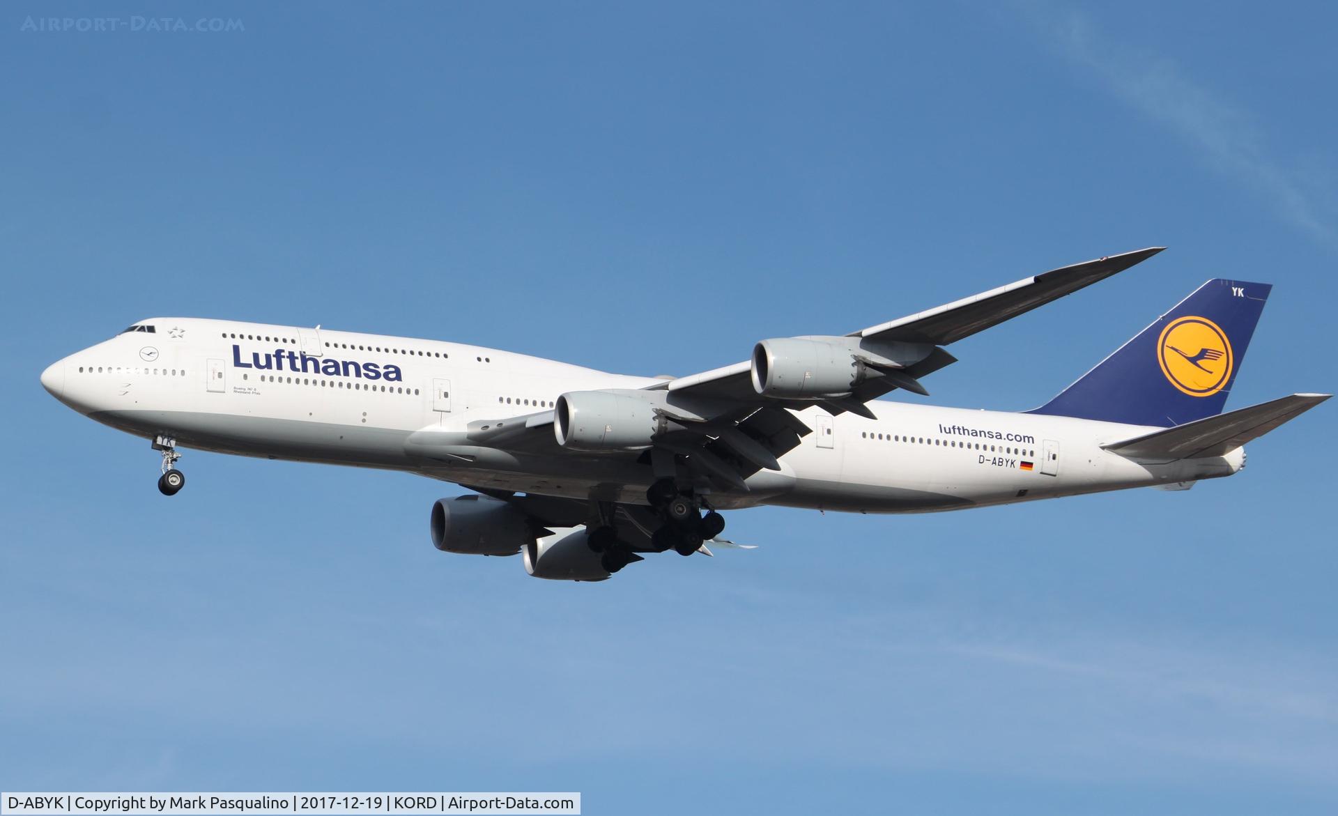 D-ABYK, 2012 Boeing 747-830 C/N 37835, Boeing 747-800