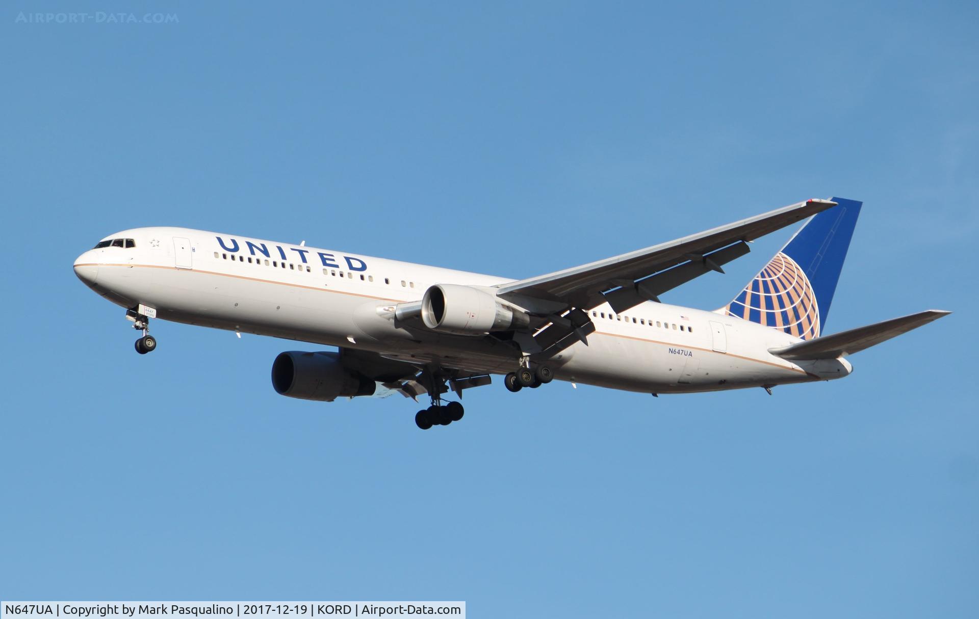 N647UA, 1992 Boeing 767-322 C/N 25284, Boeing 767-300