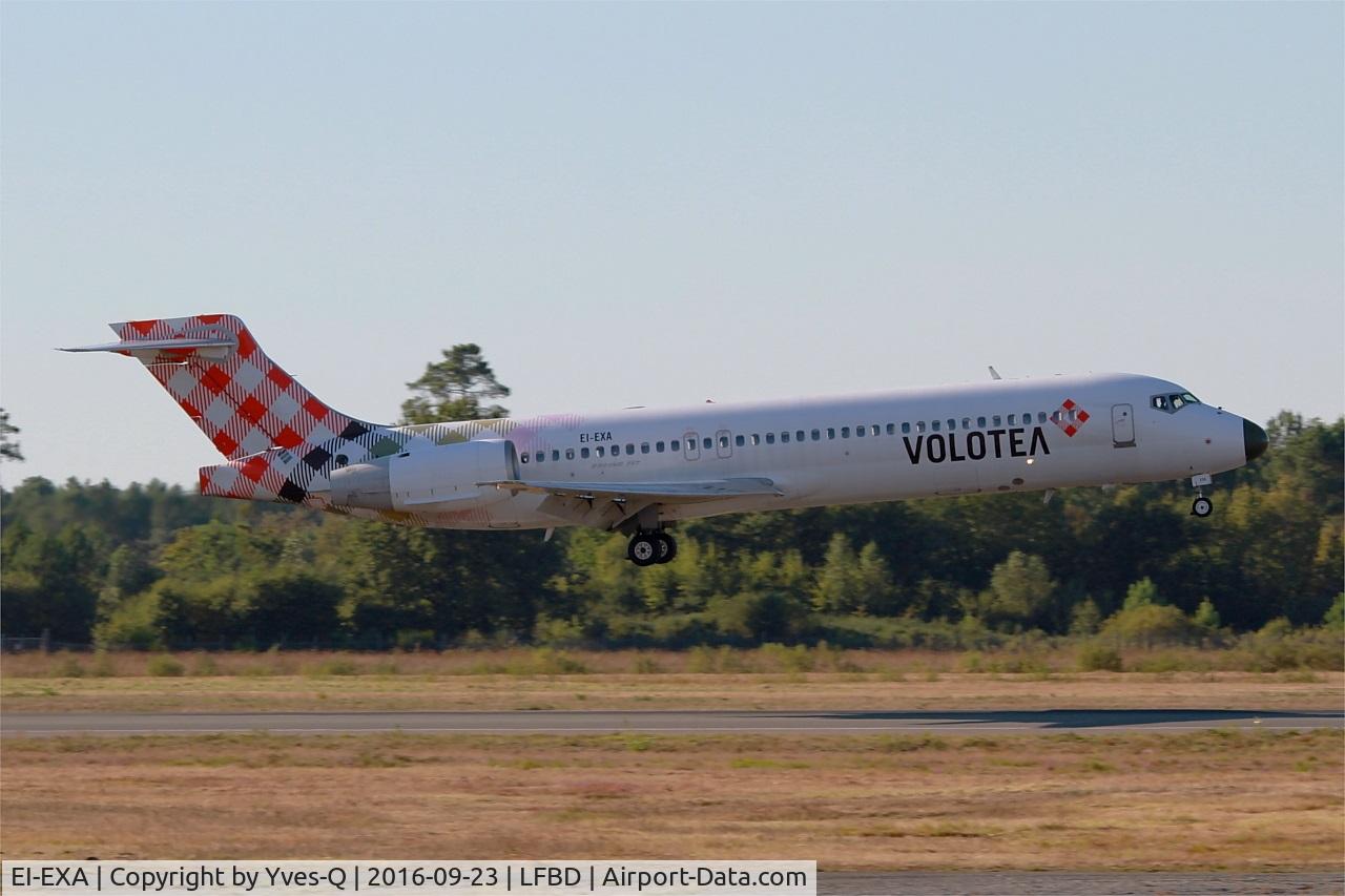EI-EXA, 2003 Boeing 717-2BL C/N 55172, Boeing 717-2BL, On final rwy 05, Bordeaux Mérignac airport (LFBD-BOD)