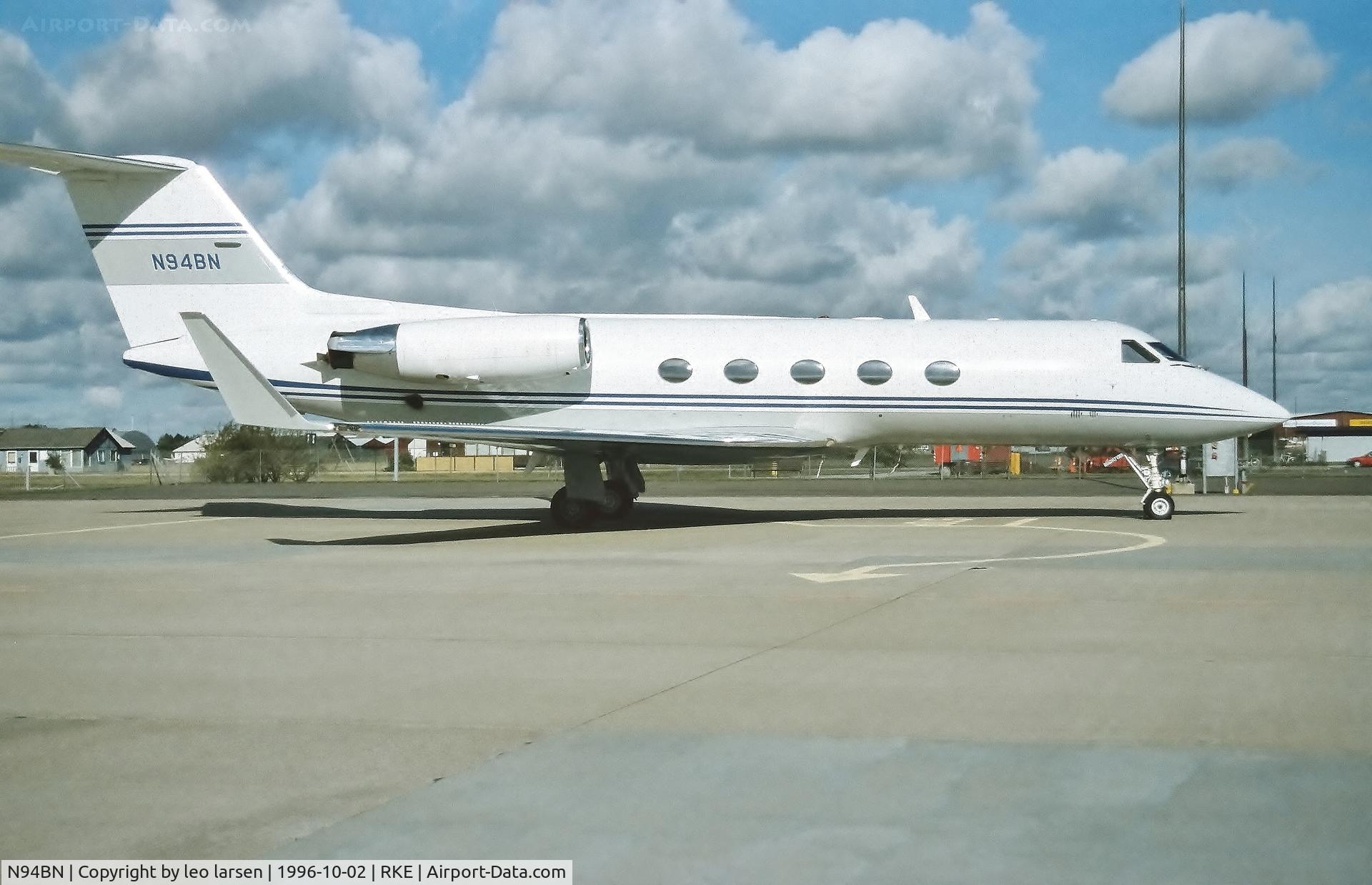 N94BN, 1983 Gulfstream G-1159A Gulfstream III C/N 391, Roskilde 2.10.96