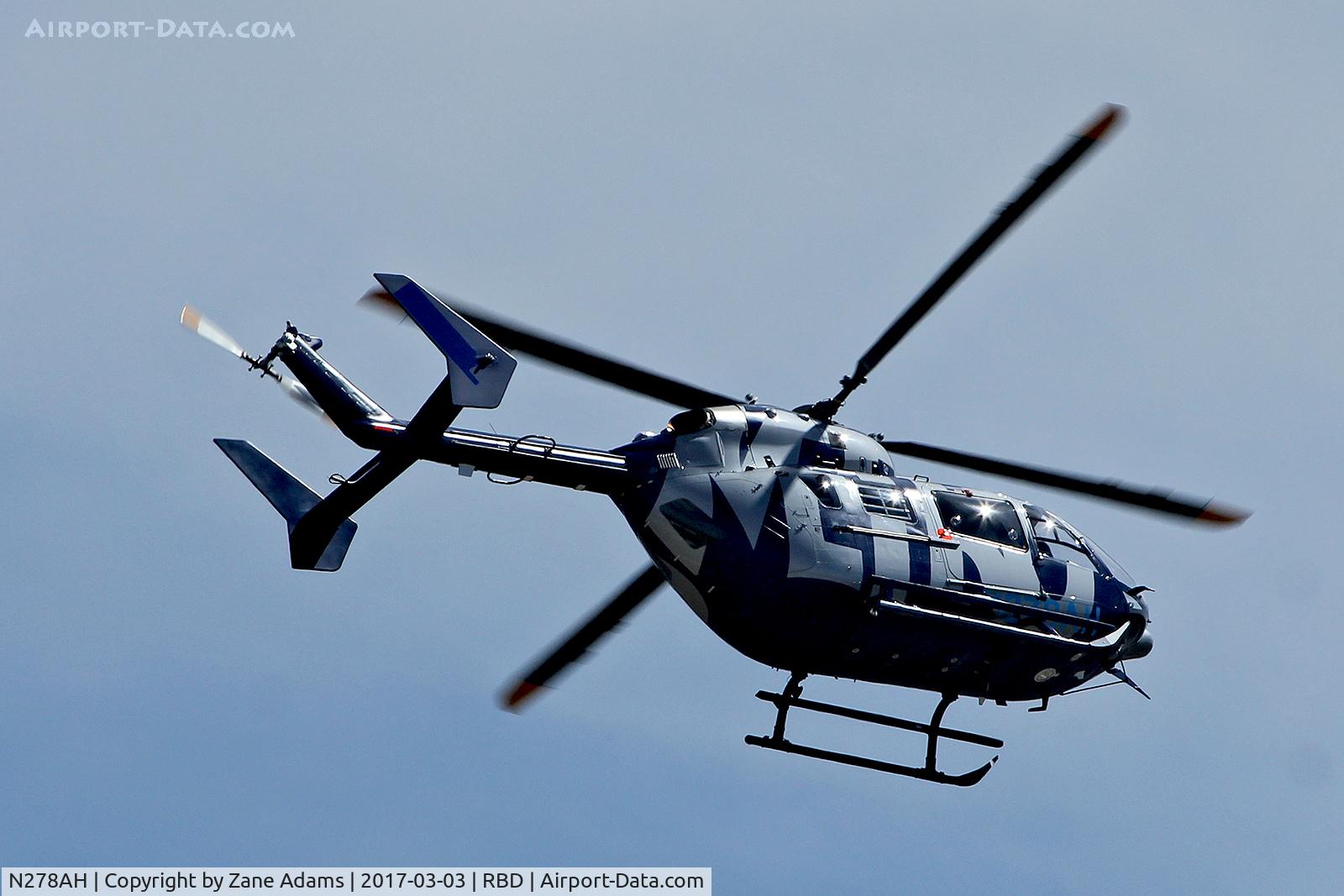 N278AH, 2016 Eurocopter-Kawasaki EC-145 (BK-117C-2) C/N 9734, In town for the 2017 Heliexpo - Dallas, TX