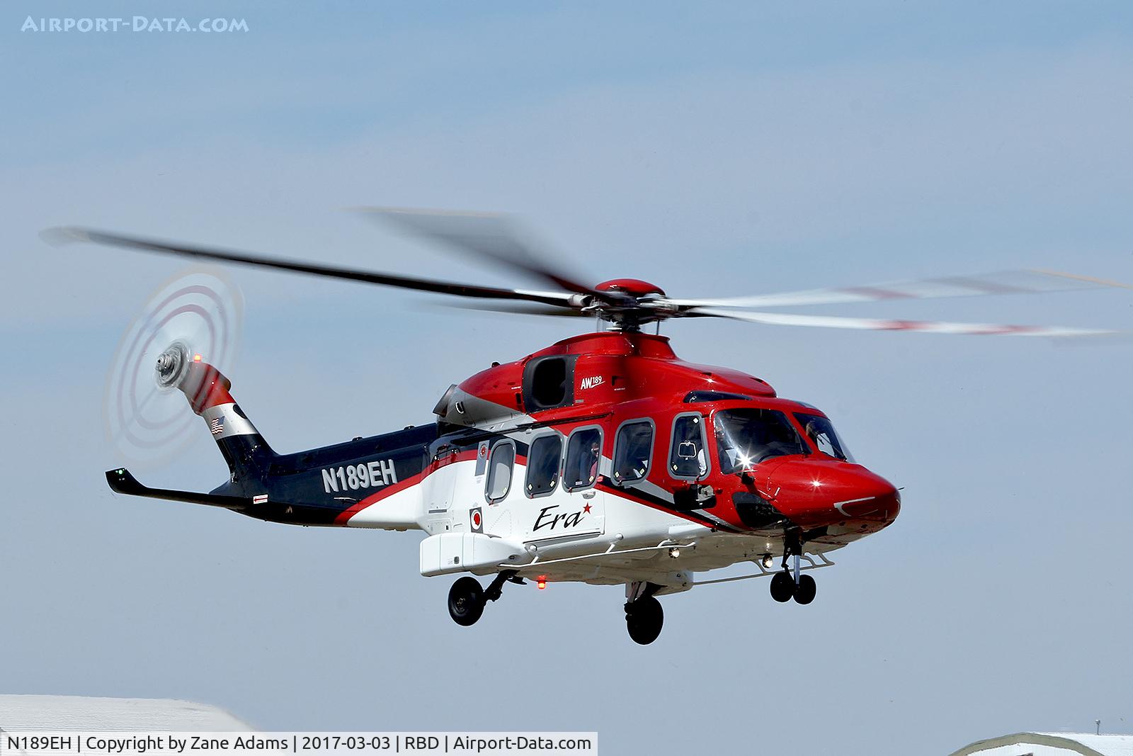 N189EH, AgustaWestland AW189 C/N 49018, In town for the 2017 Heliexpo - Dallas, TX