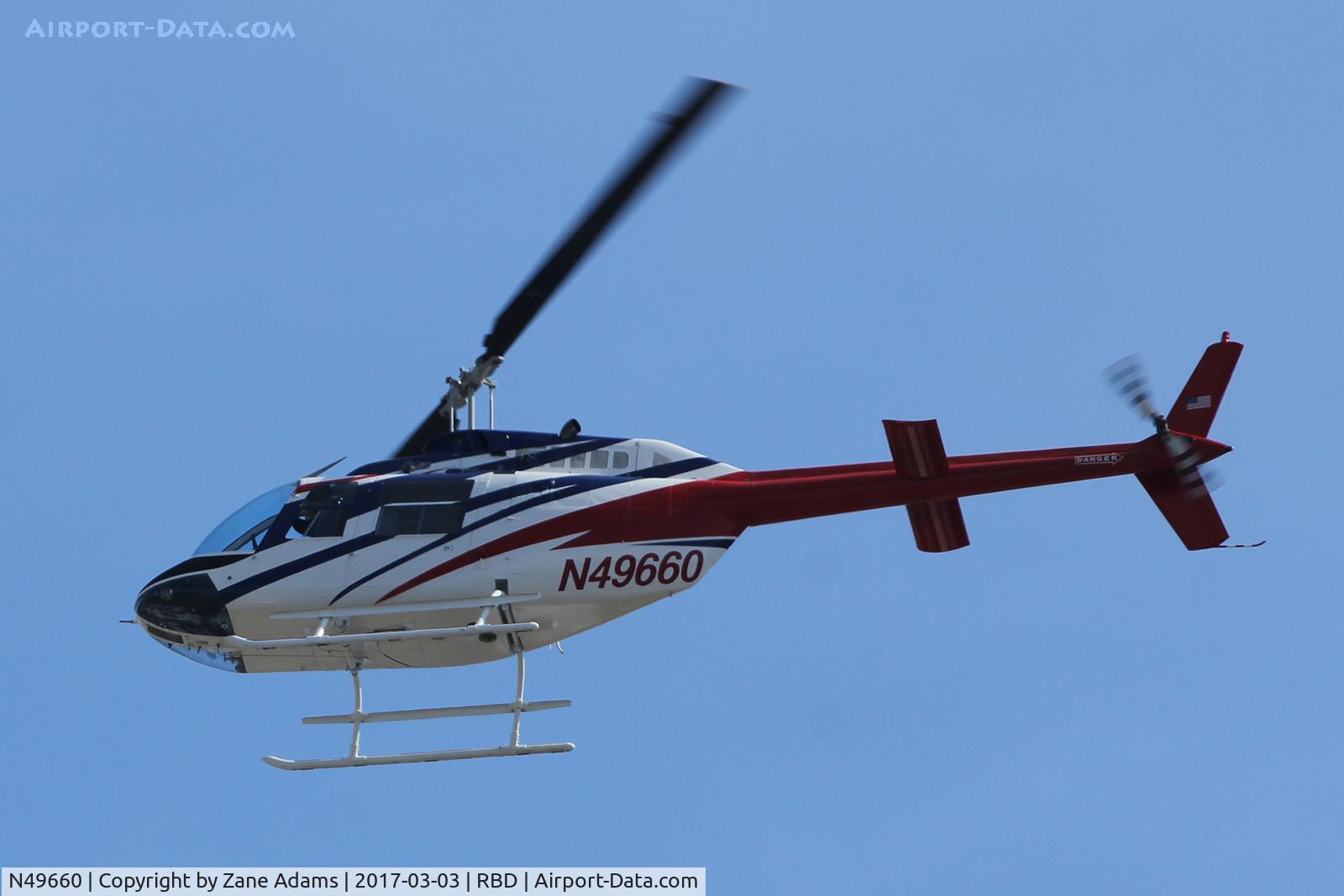N49660, 1975 Bell 206B JetRanger C/N 1825, In town for the 2017 Heliexpo - Dallas, TX