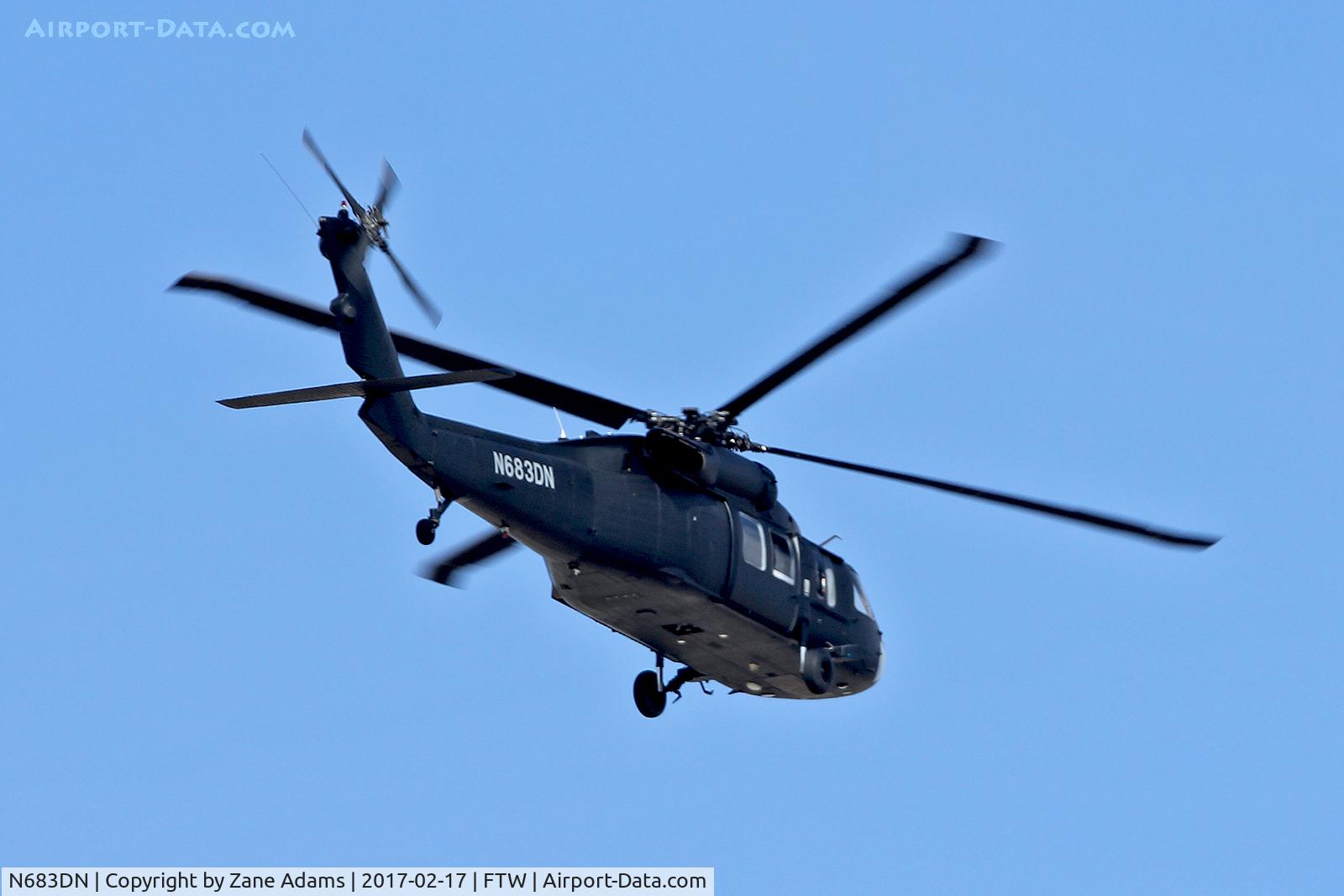N683DN, 1982 Sikorsky UH-60A Black Hawk C/N 70-506, In town for the 2017 Heliexpo - Dallas, TX