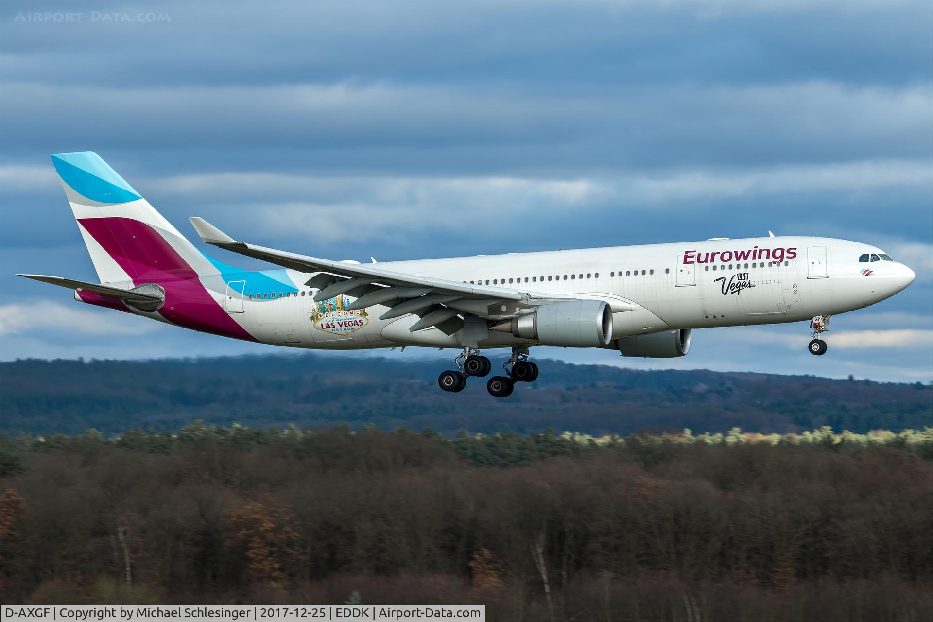 D-AXGF, 2004 Airbus A330-203 C/N 616, D-AXGF - Airbus A330-203 - Eurowings