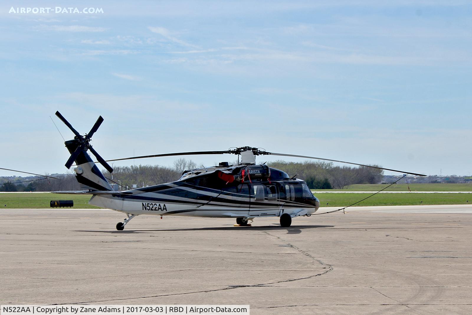 N522AA, 1981 Sikorsky UH-60A Black Hawk C/N 70273, In town for the 2017 Heliexpo - Dallas, TX