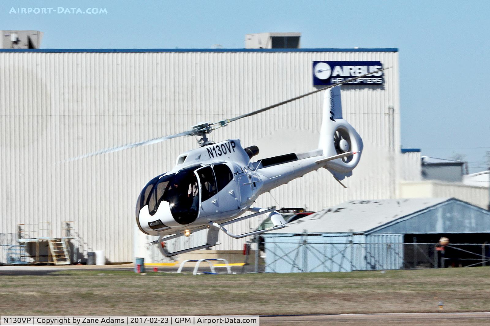 N130VP, 2015 Airbus Helicopters EC-130T-2 C/N 8168, At the Airbus Helicopter plant in Grand Prairie, Texas