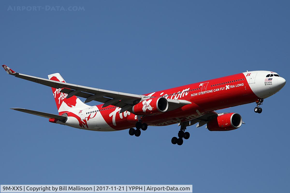 9M-XXS, 2014 Airbus A330-343 C/N 1533, finals
