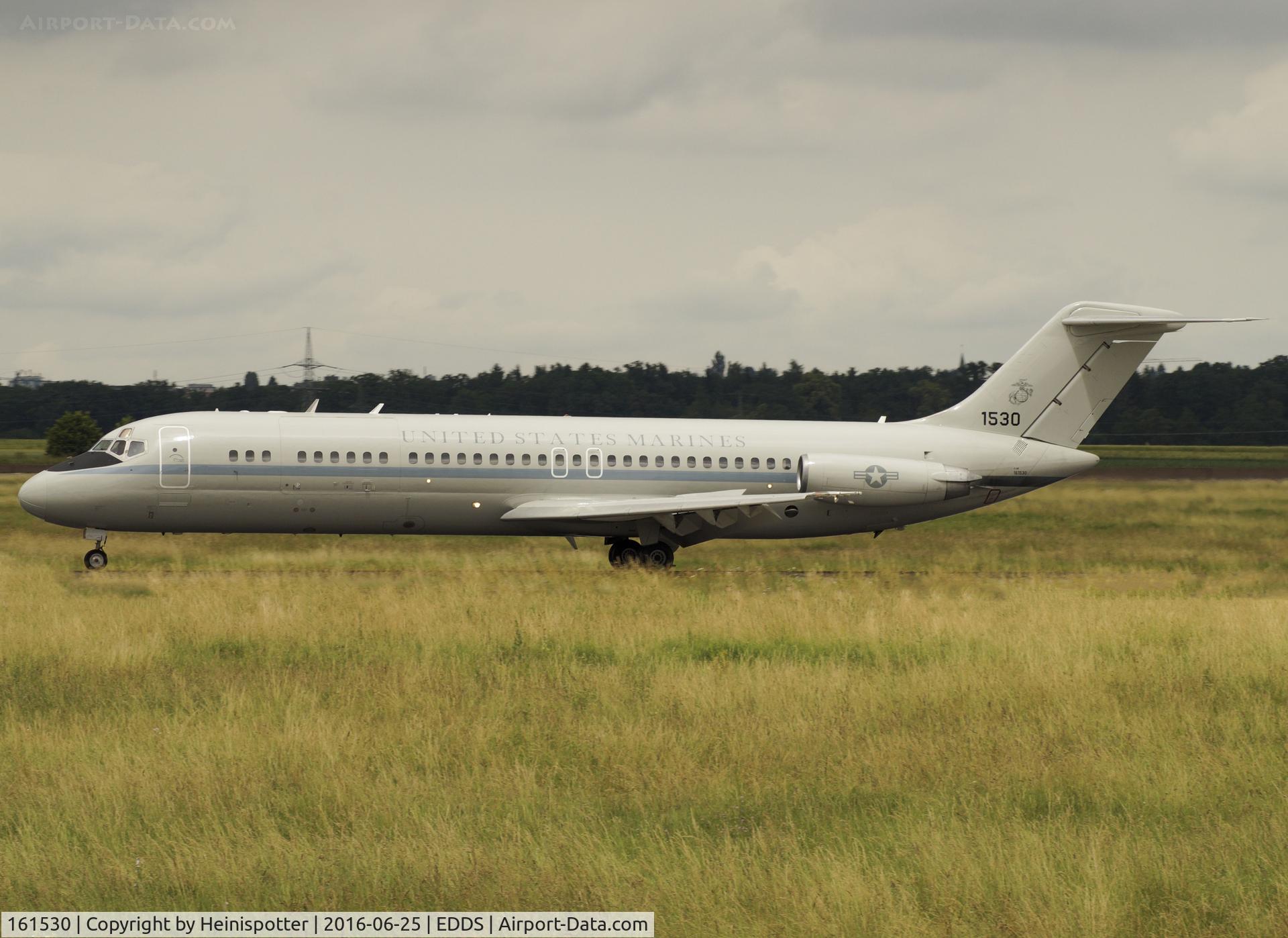 161530, 1982 McDonnell Douglas C-9B Skytrain II C/N 48166, 161530 at Stuttgart Airport.