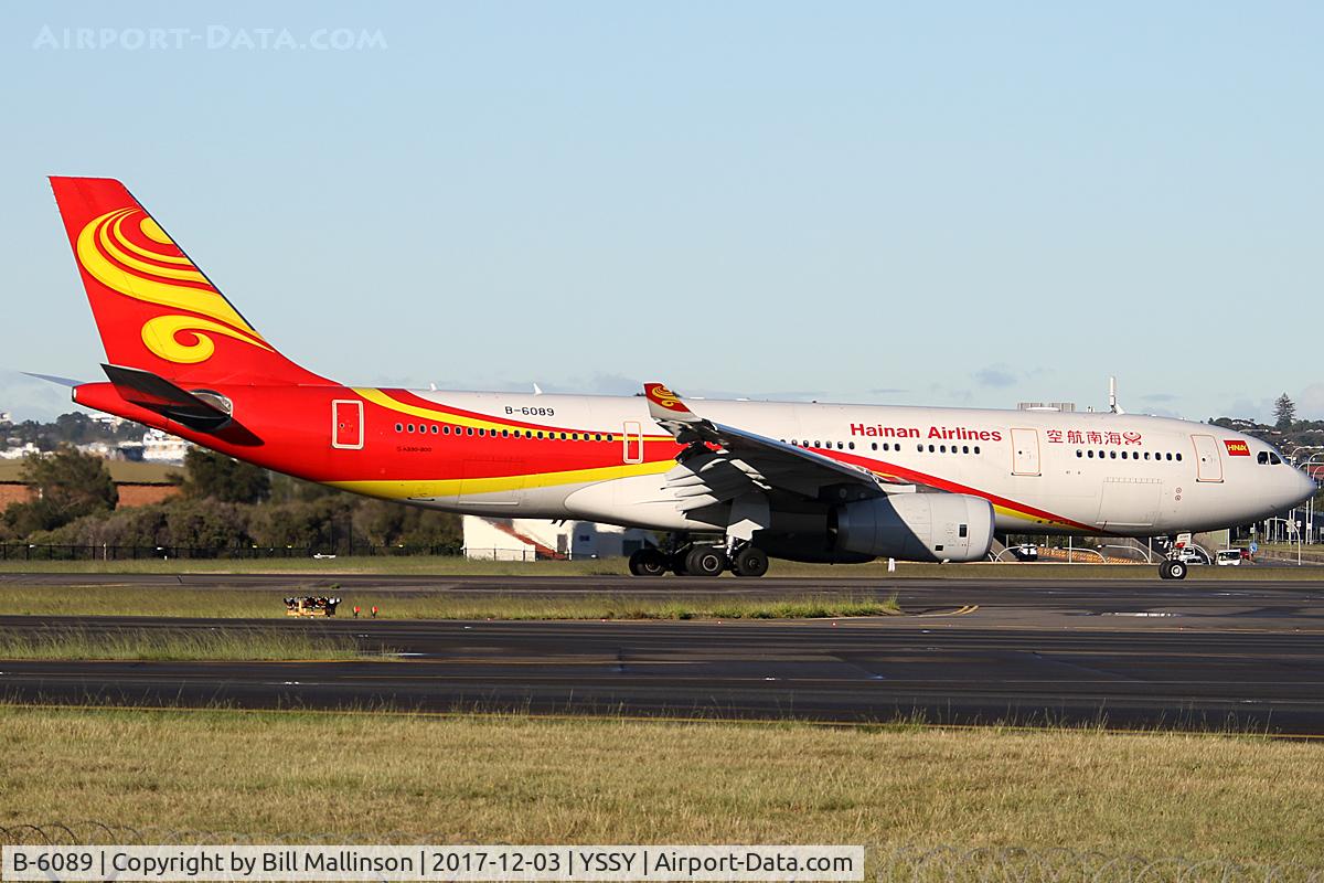 B-6089, 2008 Airbus A330-243 C/N 919, taxiing