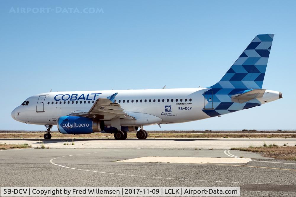5B-DCV, 2003 Airbus A319-132 C/N 2032, Cobalt