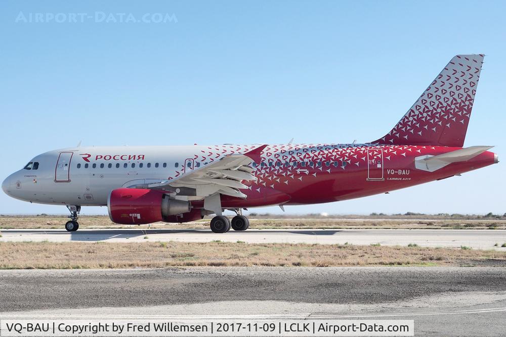 VQ-BAU, 2002 Airbus A319-111 C/N 1851, Rossiya