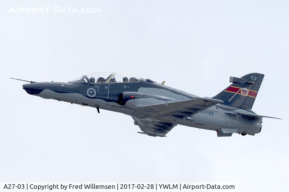 A27-03, British Aerospace Hawk 127LIF C/N BT03, RAAF 79SQ
