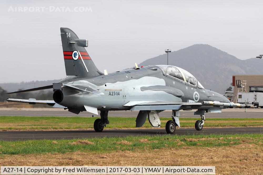 A27-14, British Aerospace Hawk 127 C/N DT14, RAAF 76SQ
