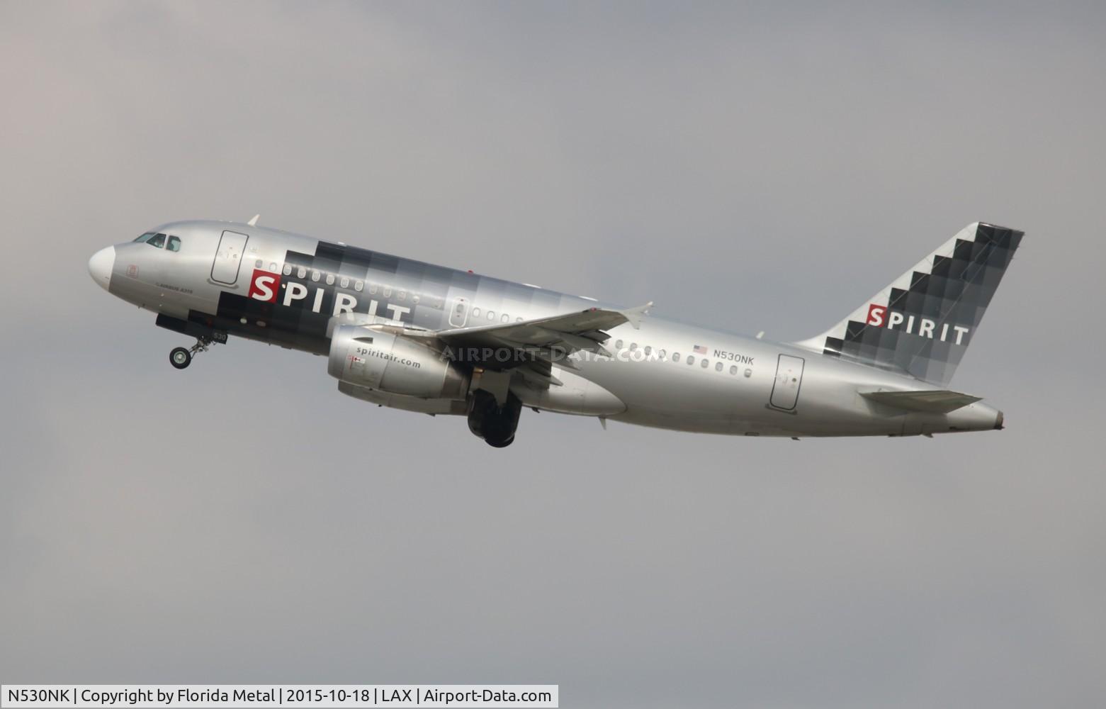 N530NK, 2007 Airbus A319-132 C/N 3017, Spirit