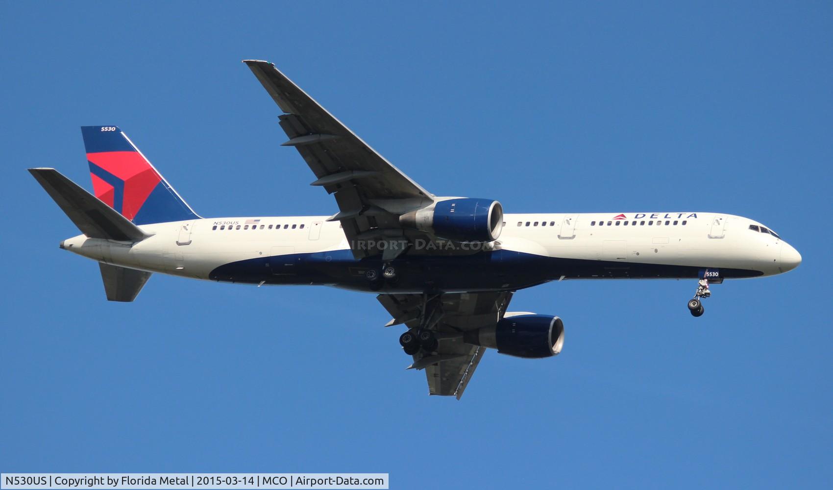 N530US, 1988 Boeing 757-251 C/N 23845, Delta