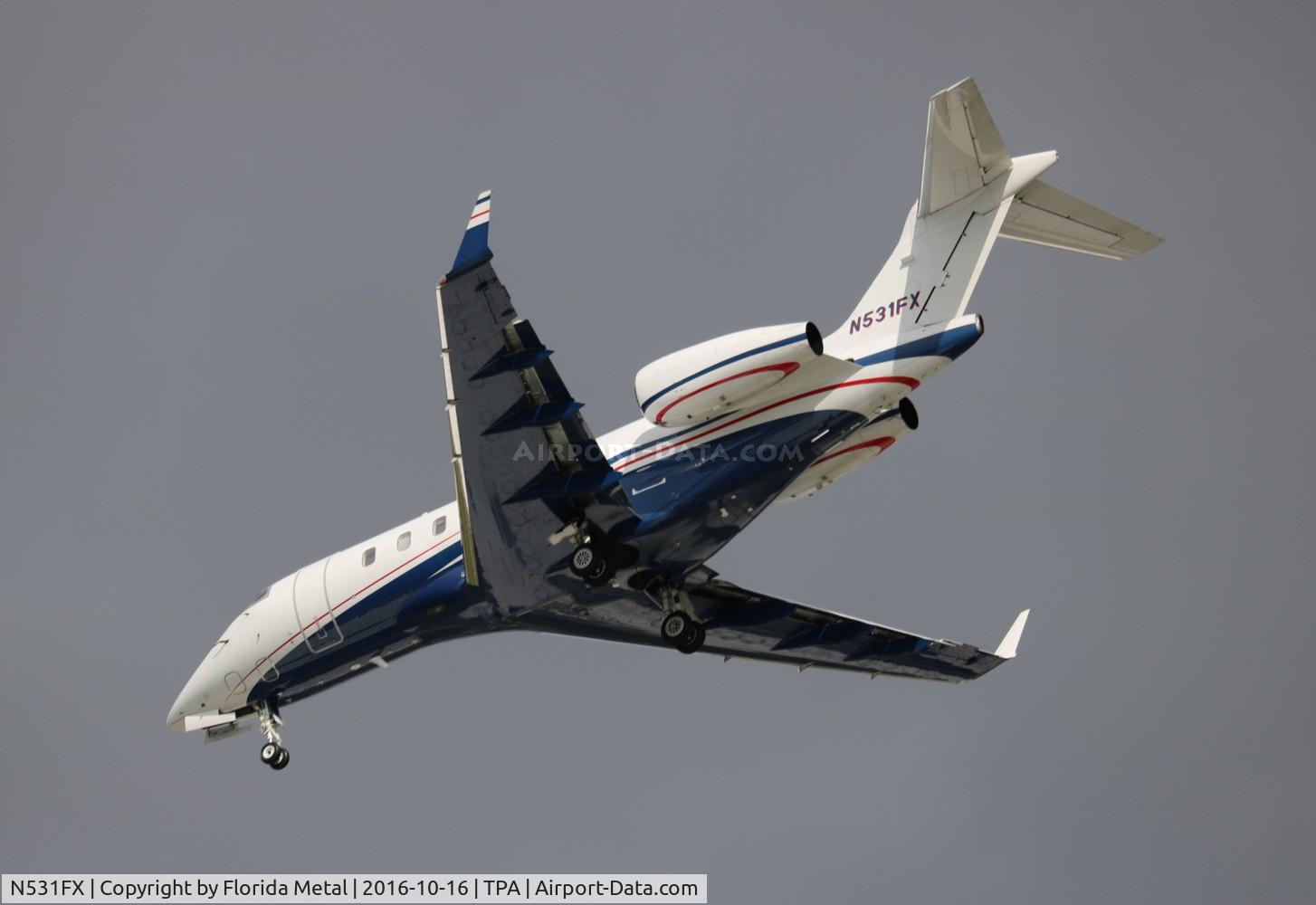 N531FX, 2007 Bombardier Challenger 300 (BD-100-1A10) C/N 20150, Challenger 300