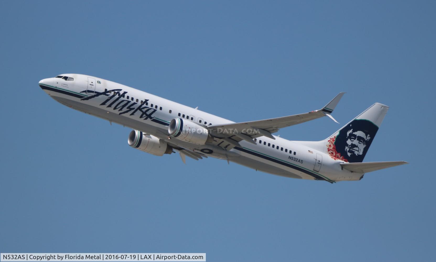 N532AS, 2010 Boeing 737-890 C/N 36346, Spirit
