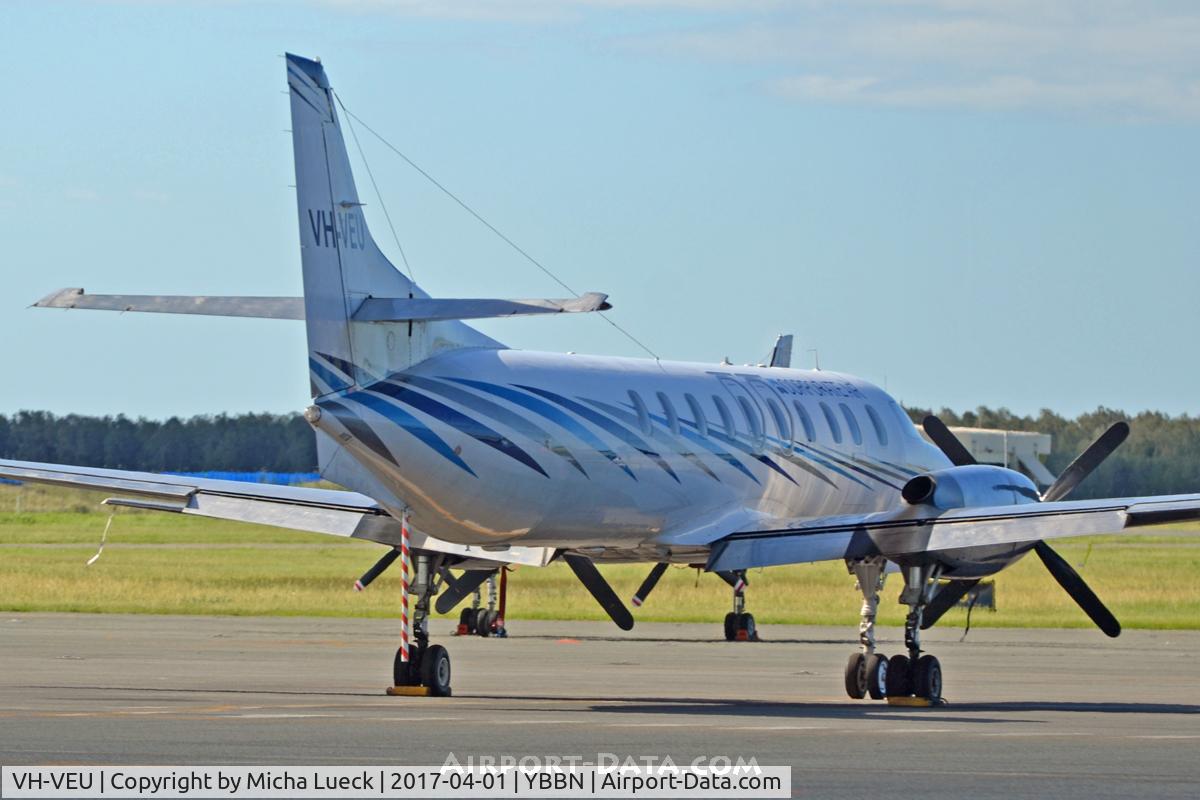 VH-VEU, 1992 Fairchild SA-227DC Metro 23 C/N DC-797B, At Brisbane
